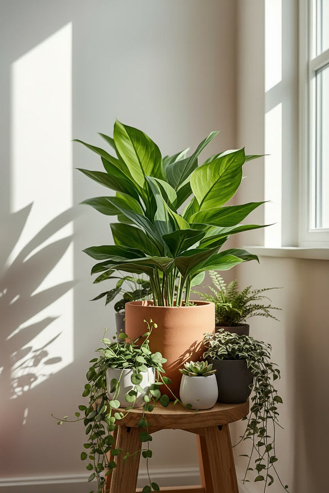 Potted plants
