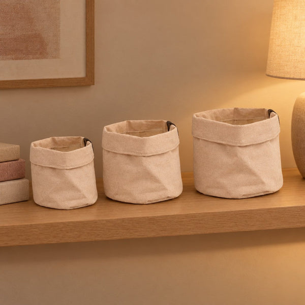 Pflanztasche »Plantbag« Altrosa, Set aus 3 Pflanztaschen, Ø 14 / 18 / 22 cm