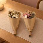 Trockenblumen-Duo »Field« Natur und Rosa – Raumbild, alle Teile zusammen