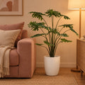 Künstlicher Philodendron (Philodendron selloum) – Raumbild, ca. 105 cm, Übertopf nicht enthalten