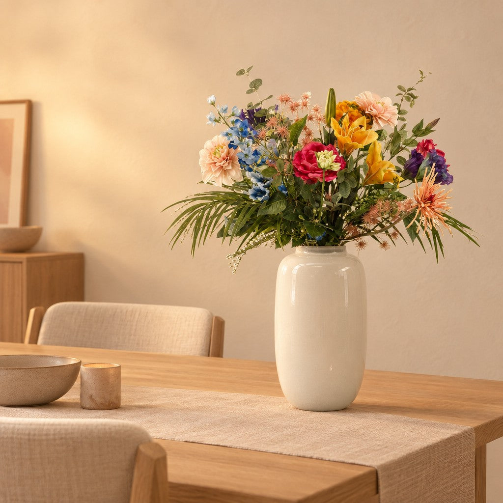 Kunstblumen-Strauß »Pretty Powerful«, ca. 70 cm – Raumbild, Vase nicht enthalten