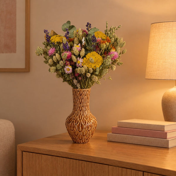 Trockenblumen-Strauß »Classic« Bunt, Höhe ca. 60 cm