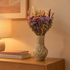 Trockenblumen-Strauß »Field« Rosa – Raumbild, ca. 50 cm, Vase nicht enthalten