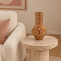 Vase »Boa« aus Keramik, Größe M, ca. 39 cm, Braun – Raumbild