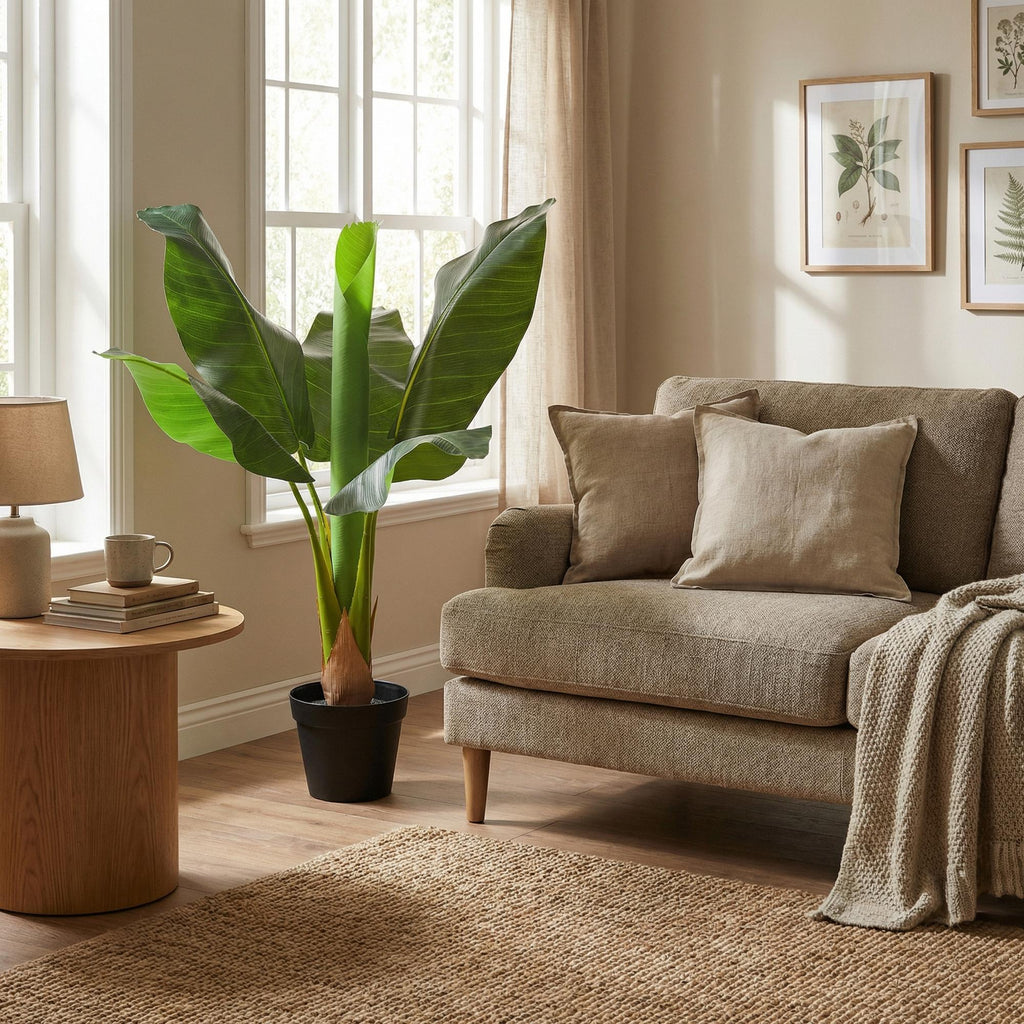 Künstliche Bananenpflanze Musa, ca. 80 cm – Ansicht 4