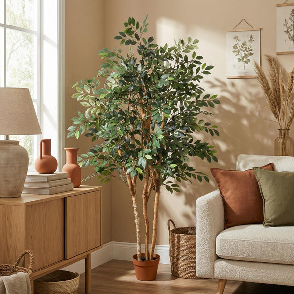 Künstlicher Ficus Exotica (Ficus benjamina), Höhe ca. 150 cm