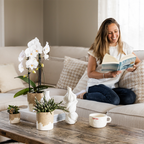 Übertopf Kolibri Home Bloom Sand, Ø 6 cm – Ansicht 4