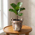 Übertopf Giraffe Braun, ca. 15 cm – Ansicht 5
