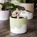 Übertopf Kolibri Home Bloom Grün, Ø 6 cm – weitere Ansicht