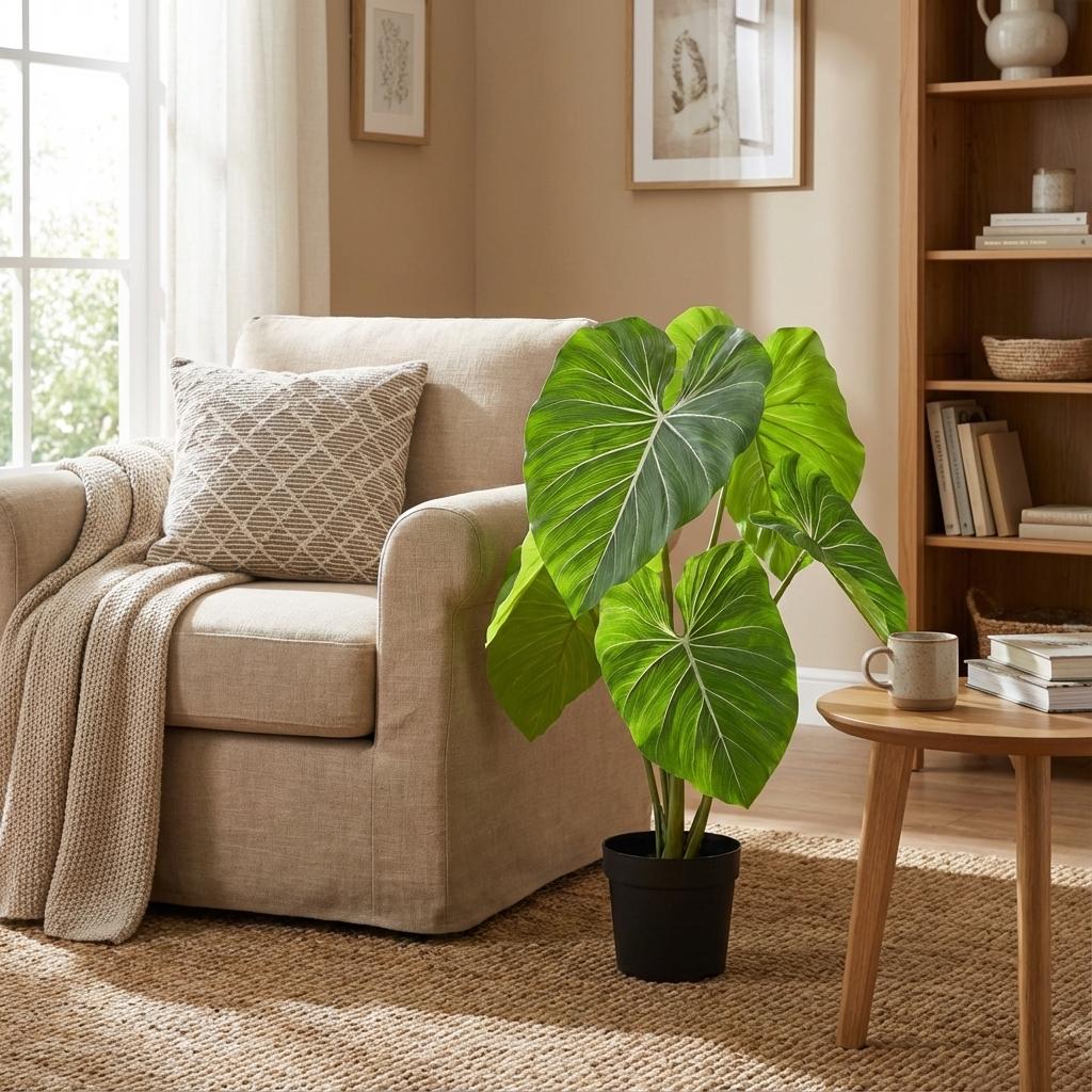 Künstlicher Philodendron, ca. 100 cm – Detailansicht