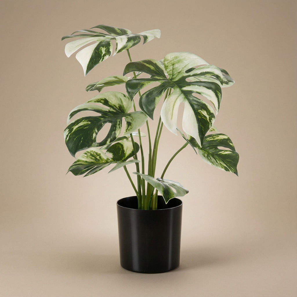 Künstlicher Monstera-Busch, ca. 40 cm – Produktfoto