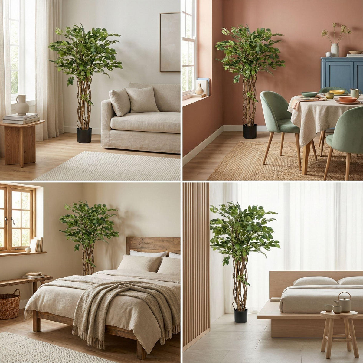 Kunst-Ficus Liana, ca. 140 cm – weitere Ansicht