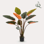 Künstlicher Philodendron Prince of Orange, ca. 120 cm – Produktfoto