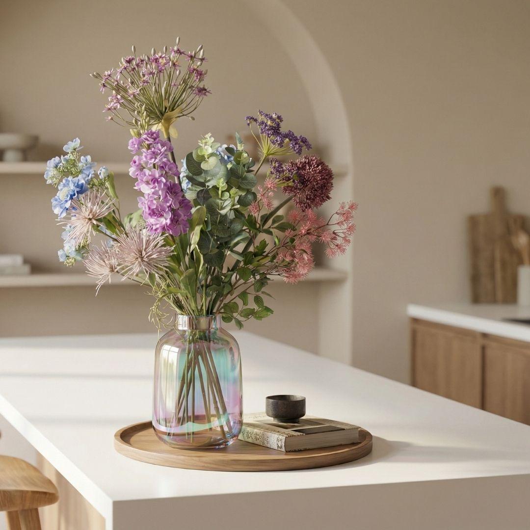 Kunstblumen-Strauß »Purple Bloom Deluxe« Flieder, ca. 90 cm – weitere Ansicht