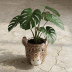 Übertopf Giraffe Braun, ca. 15 cm – Ansicht 4