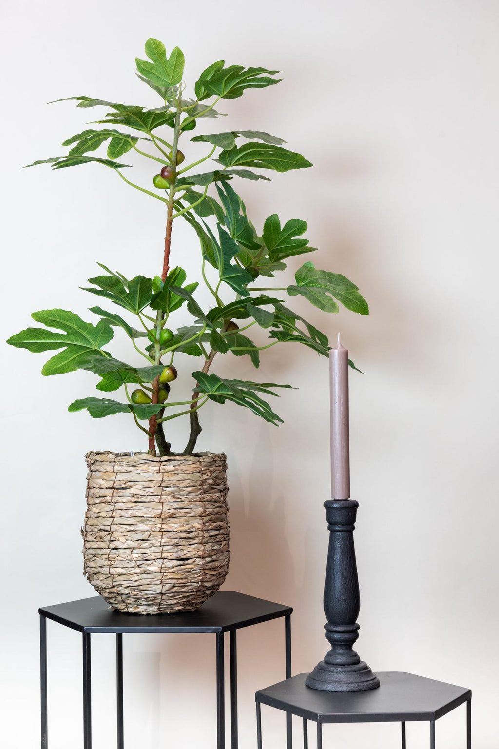 Kunst-Feigenbaum mit Früchten, ca. 95 cm – weitere Ansicht
