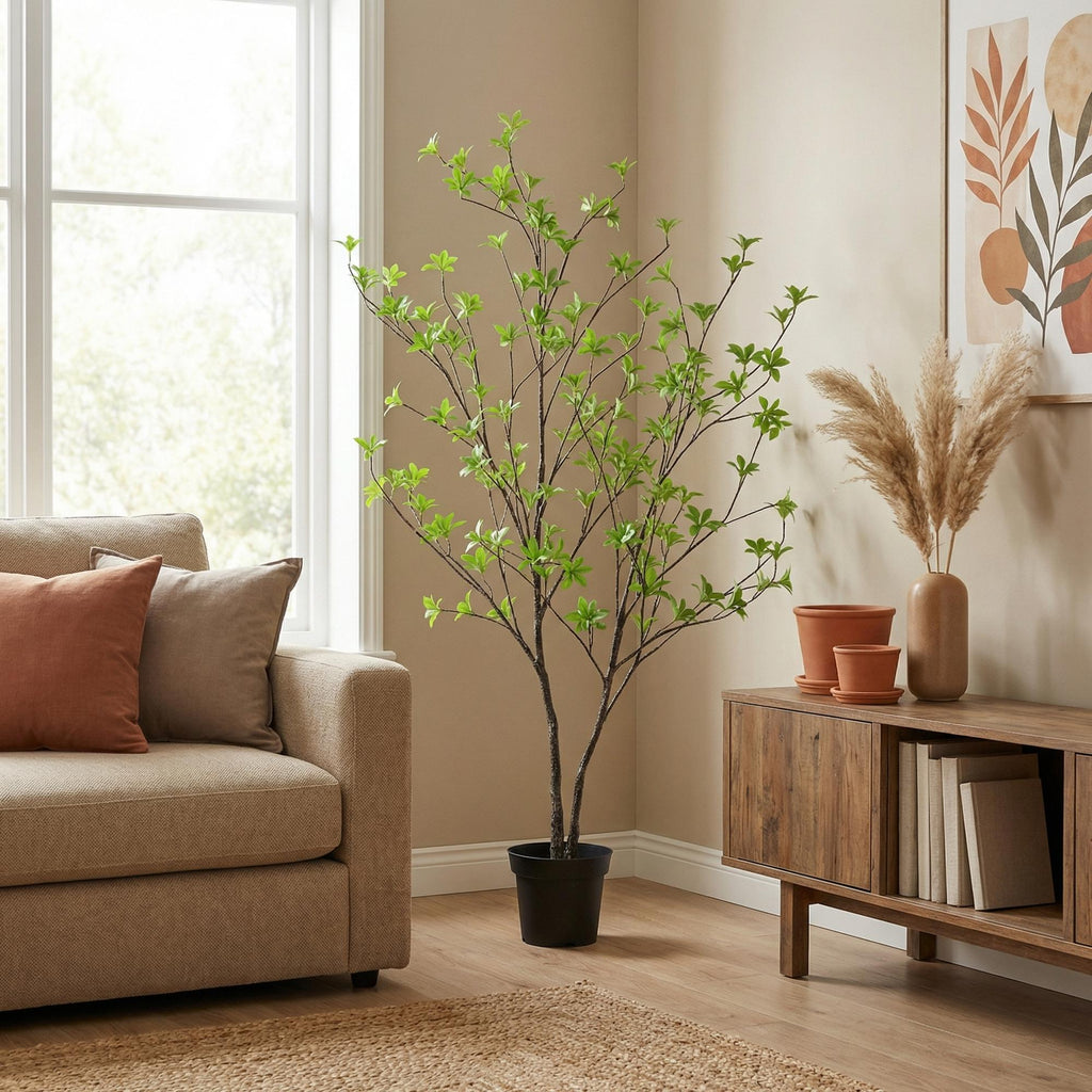 Künstliche Prachtglocke (Enkianthus), ca. 110 cm – Detailansicht