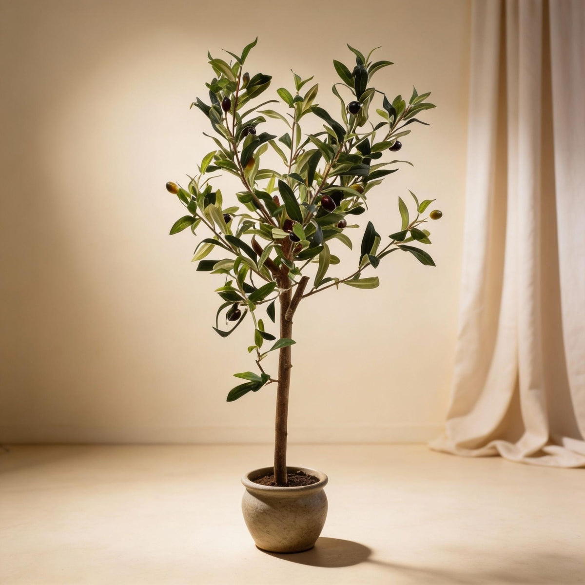 Kunst-Olivenbaum, ca. 65 cm – Ansicht 4