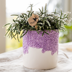 Übertopf Kolibri Home Bloom Lila, Ø 6 cm – Ansicht 4