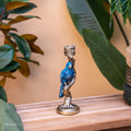 Kerzenhalter Vogel Blau, ca. 26 cm – Ansicht 6