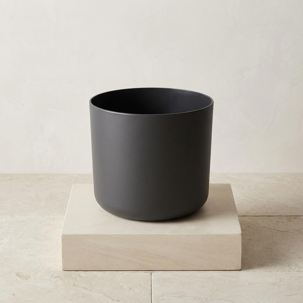 Übertopf elho B.for soft Anthrazit, Ø 14 cm – Detailansicht