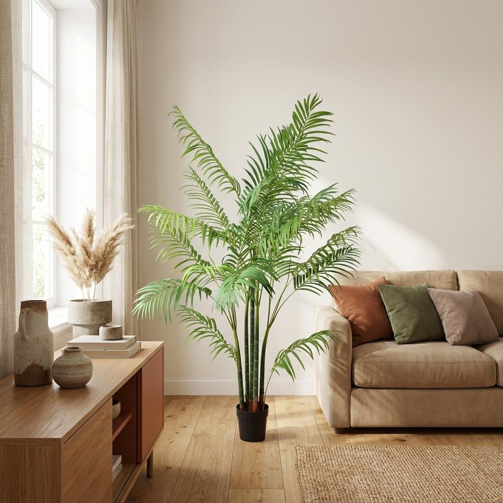 Künstliche Areca-Palme, ca. 190 cm – Ansicht 4