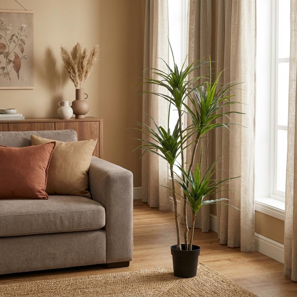 Künstlicher Drachenbaum (Dracaena), ca. 165 cm – Ansicht 4